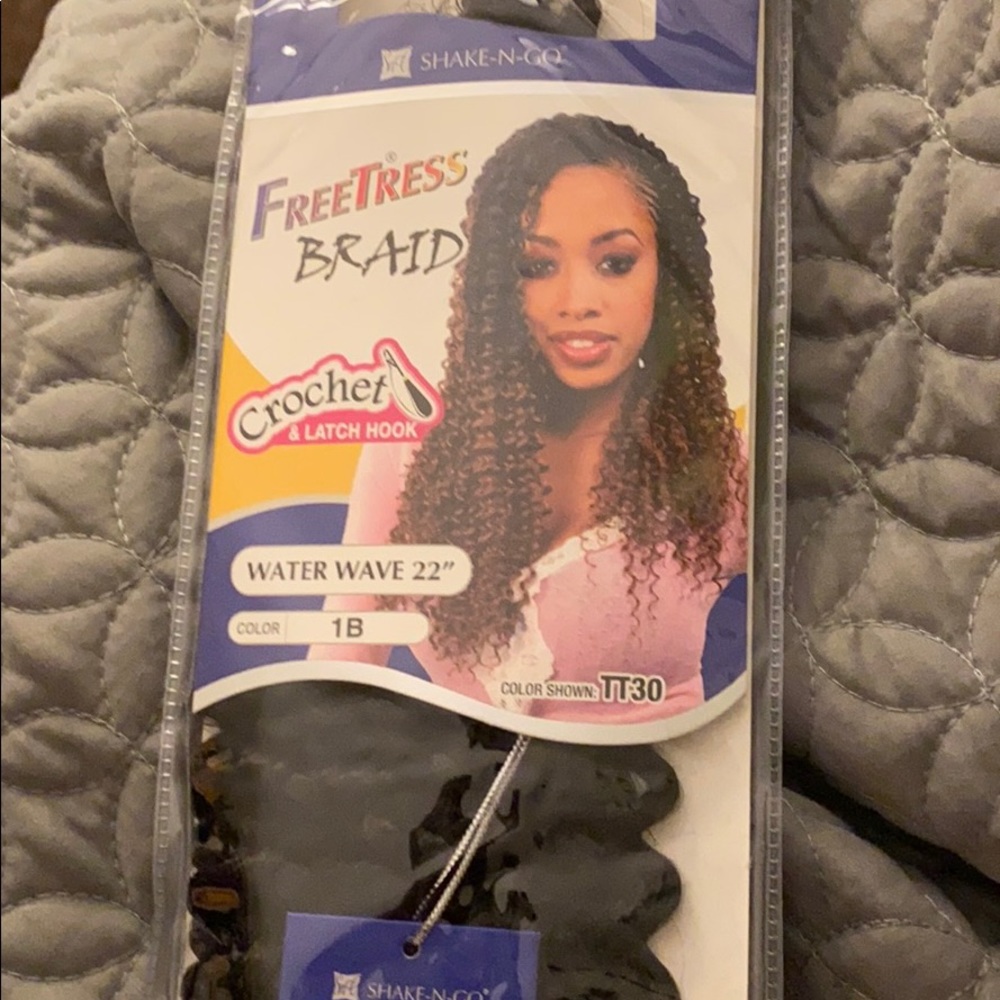6 packs of Freetress Braid Crochet 1B 22 inch